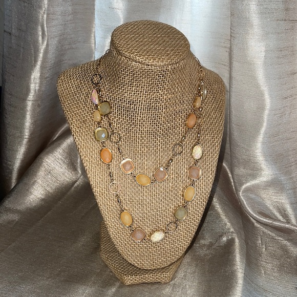 New Jones, New York signature, necklace earrings set - Picture 2 of 6